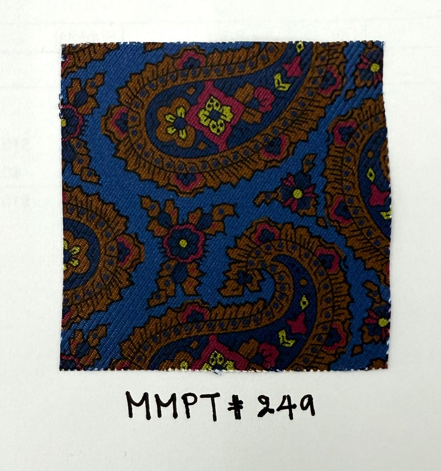 Macclesfield Modern Madder Printed Silk Tie MMPT-249