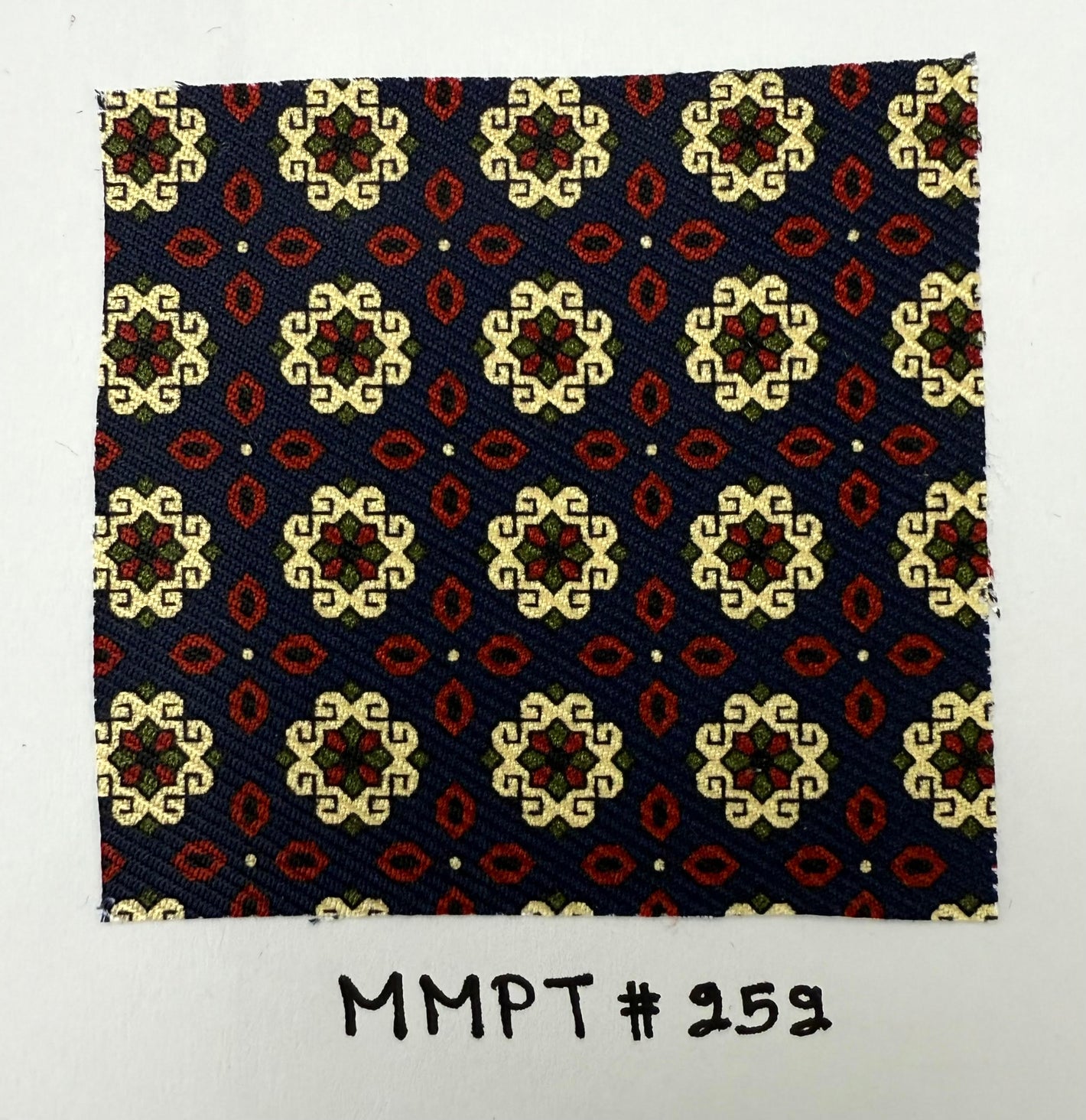 Macclesfield Modern Madder Printed Silk Tie MMPT-252