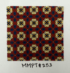 Macclesfield Modern Madder Printed Silk Tie MMPT-253