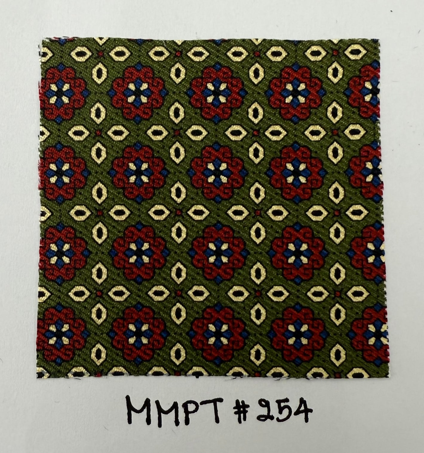 Macclesfield Modern Madder Printed Silk Tie MMPT-254