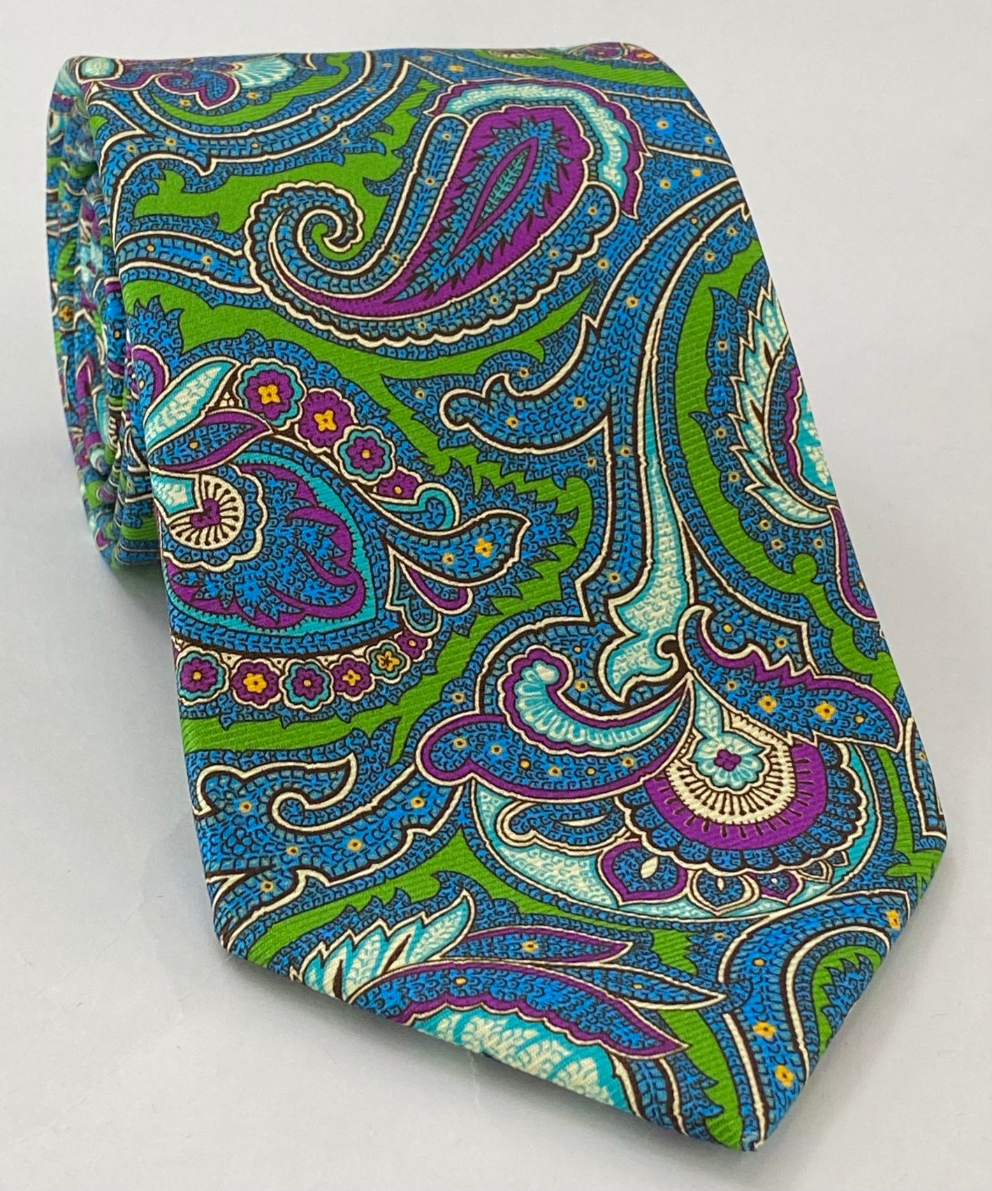 マクルズフィールド モダンマダー プリントシルクタイ MMPT-62