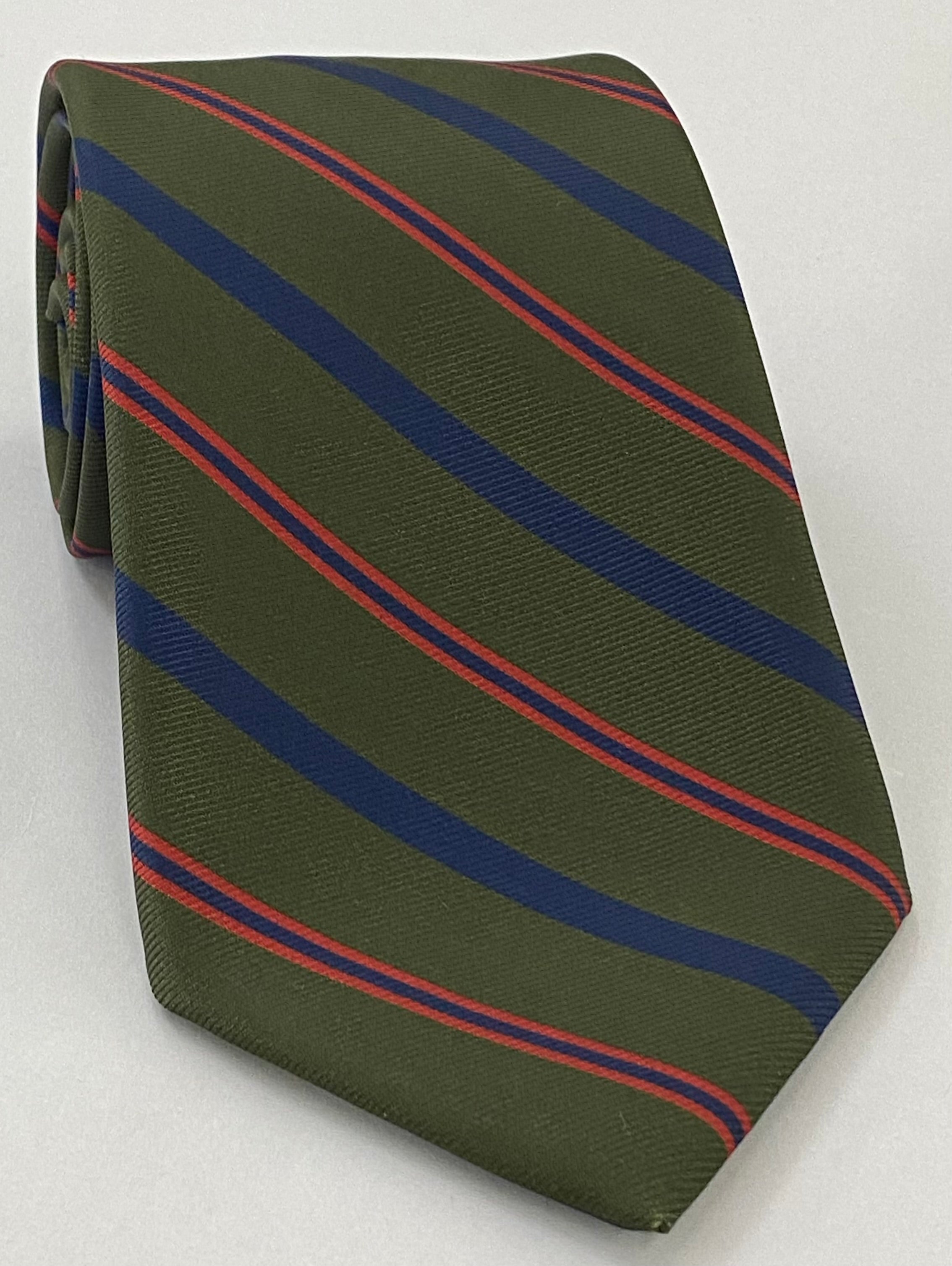 モダンマダー プリントストライプ シルクタイ MMST-17