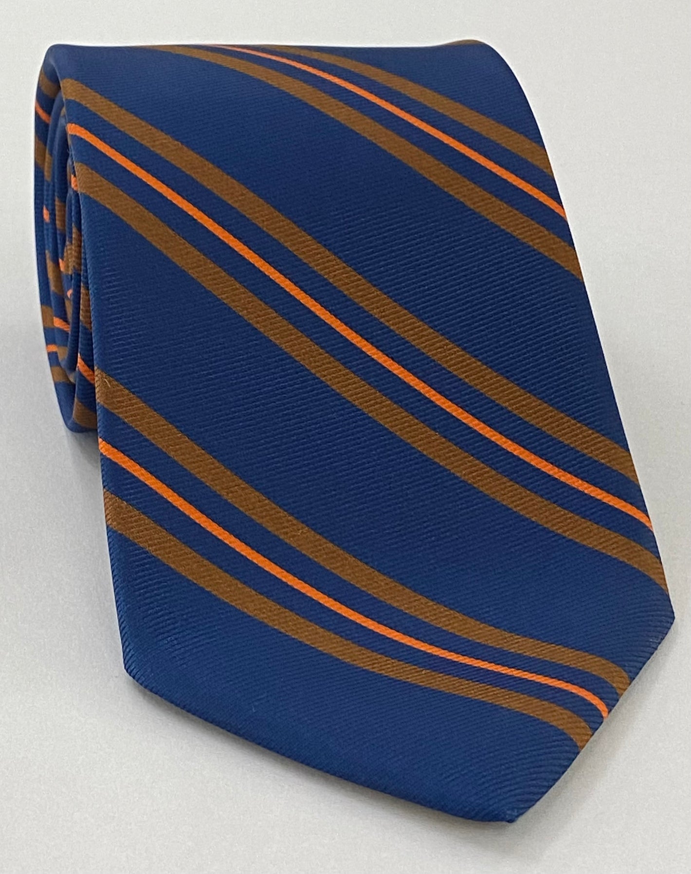 Modern Madder Print Stripe Silk Tie MMST-20