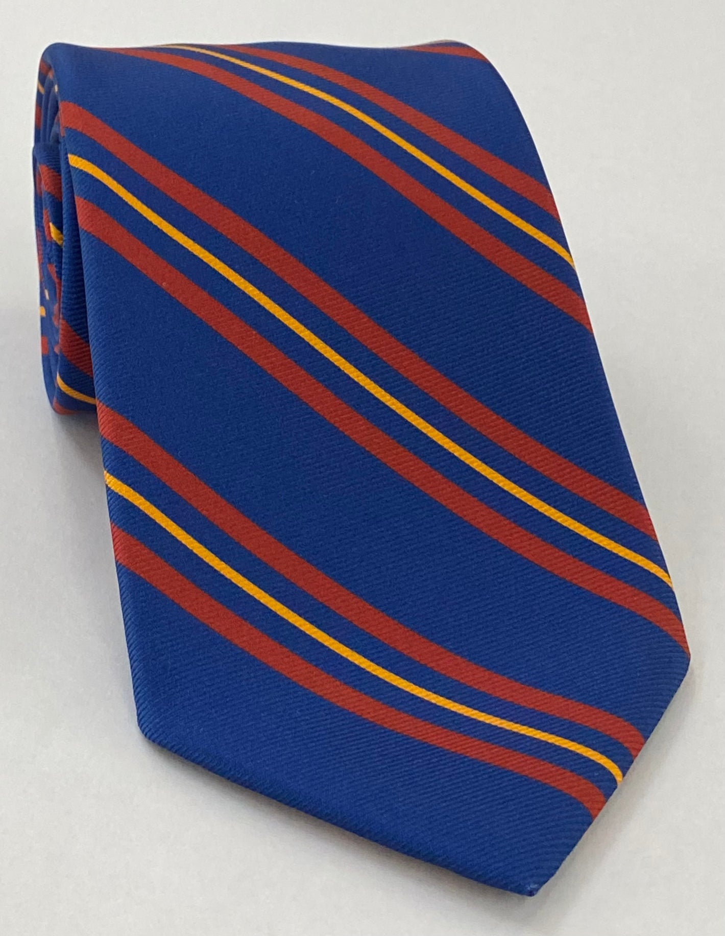 Modern Madder Print Stripe Silk Tie MMST-21