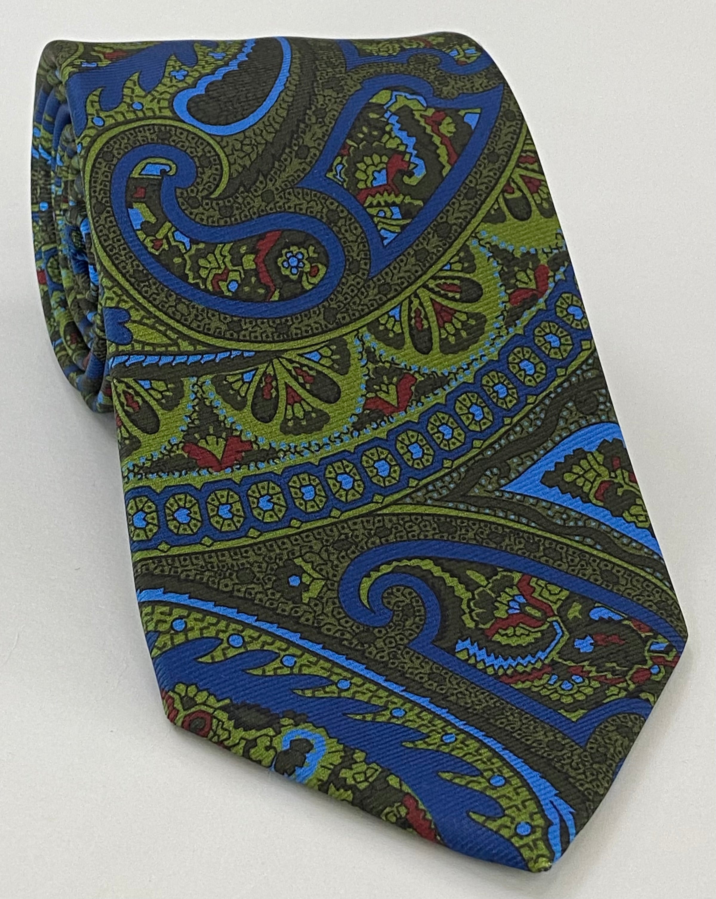 korean 맥클스필드 모던 마더 프린트 실크 타이 MMPT-53