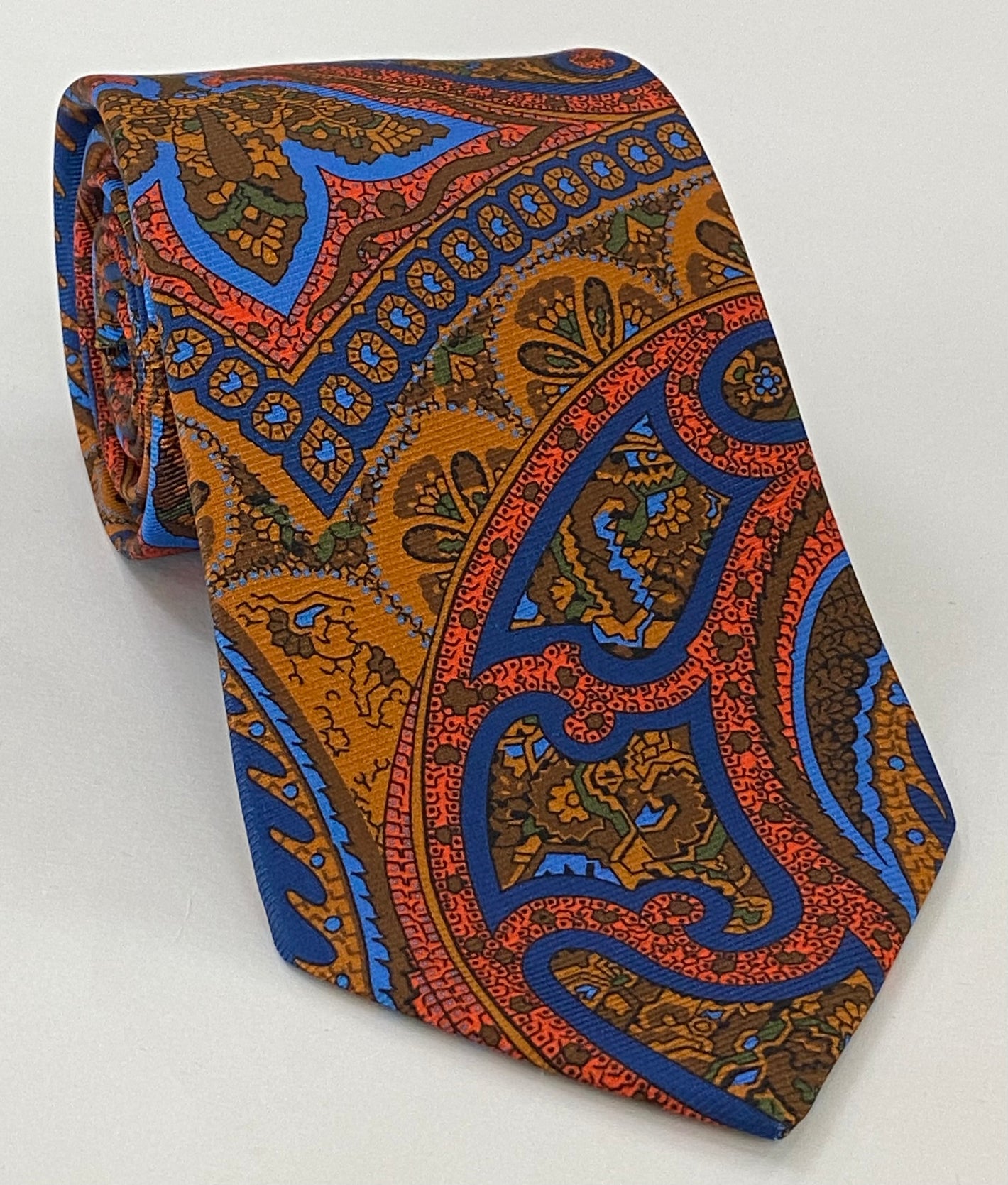 マクルズフィールド モダンマダー プリントシルクタイ MMPT-54