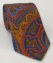 Macclesfield Modern Madder Printed Silk Tie MMPT-54
