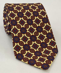 Macclesfield Modern Madder Printed Silk Tie MMPT-41