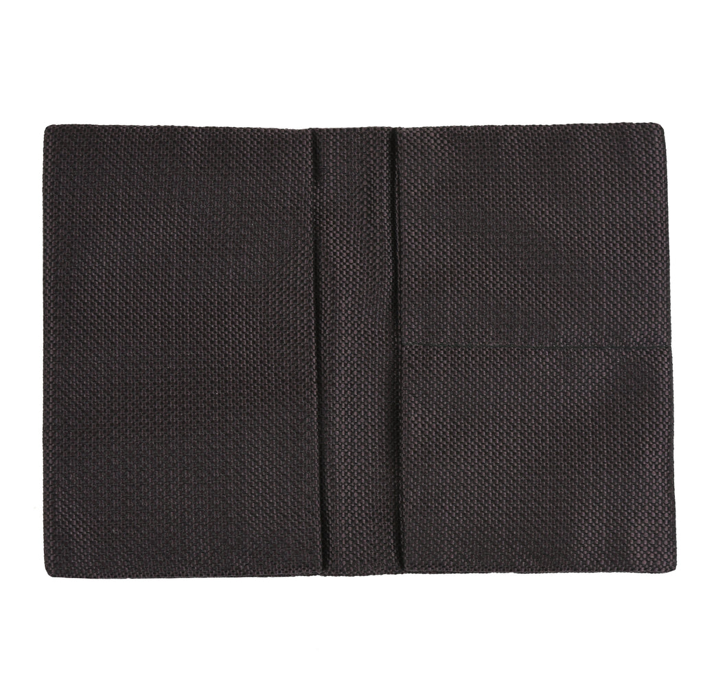 {[en]:Dark Plum Oxford Silk Wallet