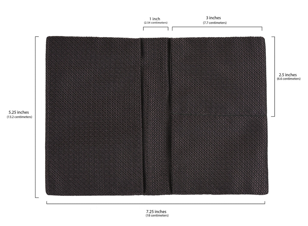 {[en]:Dark Plum Oxford Silk Wallet