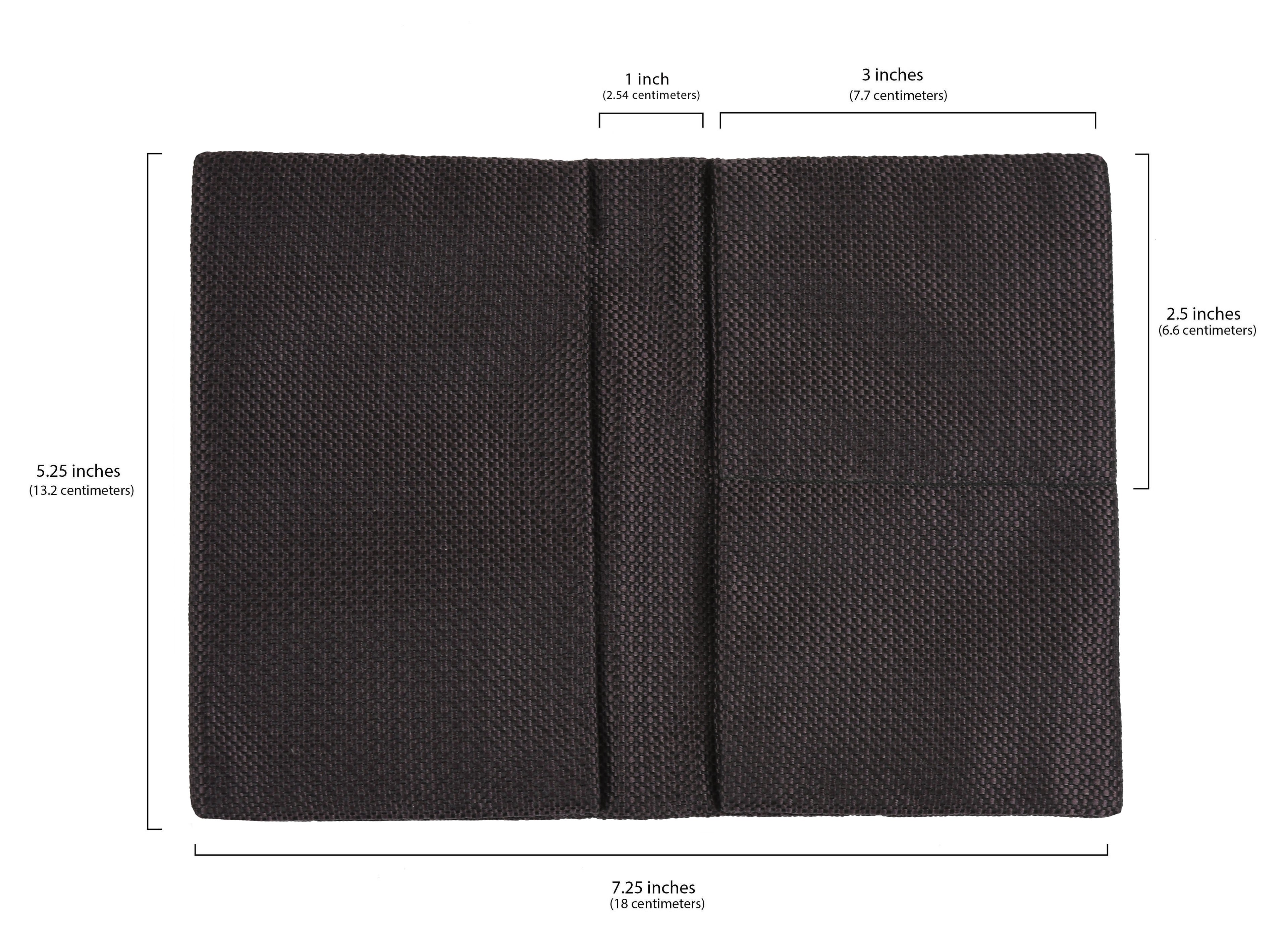 {[en]:Dark Plum Oxford Silk Wallet