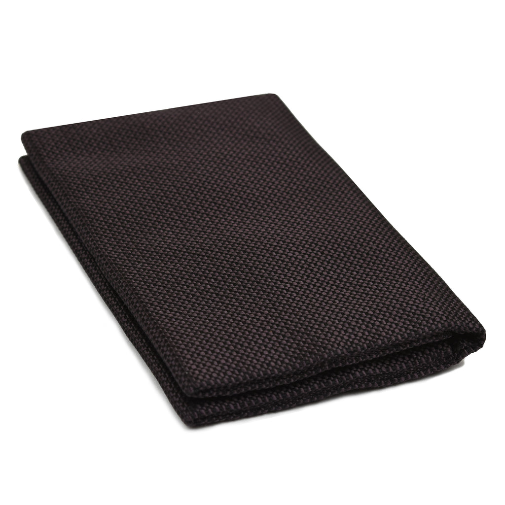 {[en]:Dark Plum Oxford Silk Wallet