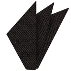 {[en]:Dark Chocolate Shantung Grenadine Grossa Silk Pocket Square