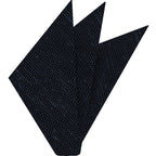 {[en]:Midnight Blue Shantung Grenadine Fina Silk Pocket Square