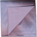 {[en]:Pink With Turquoise Shot Thai Silk Pocket Square