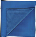 {[en]:Blue Shot Thai Silk Pocket Square
