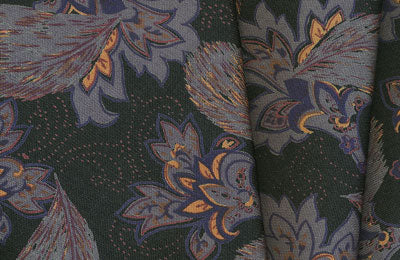 {[en]:Sangdao Printed Thai Silk Pocket Square