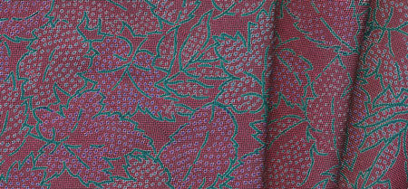 {[en]:Sangdao Printed Thai Silk Pocket Square
