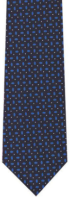 {[en]:Macclesfield Printed Silk Tie