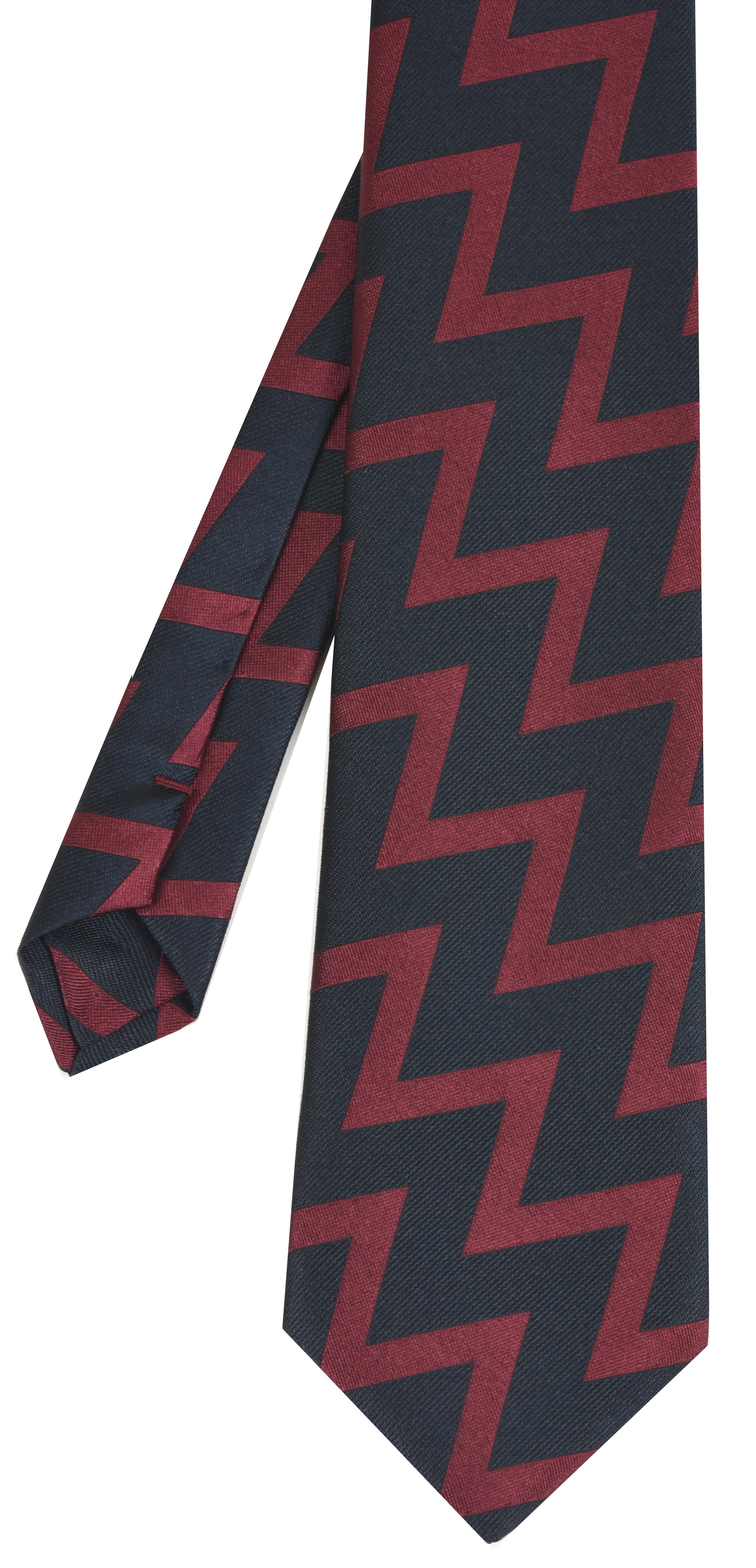 {[en]:Royal Artillery Zigzag Silk Tie
