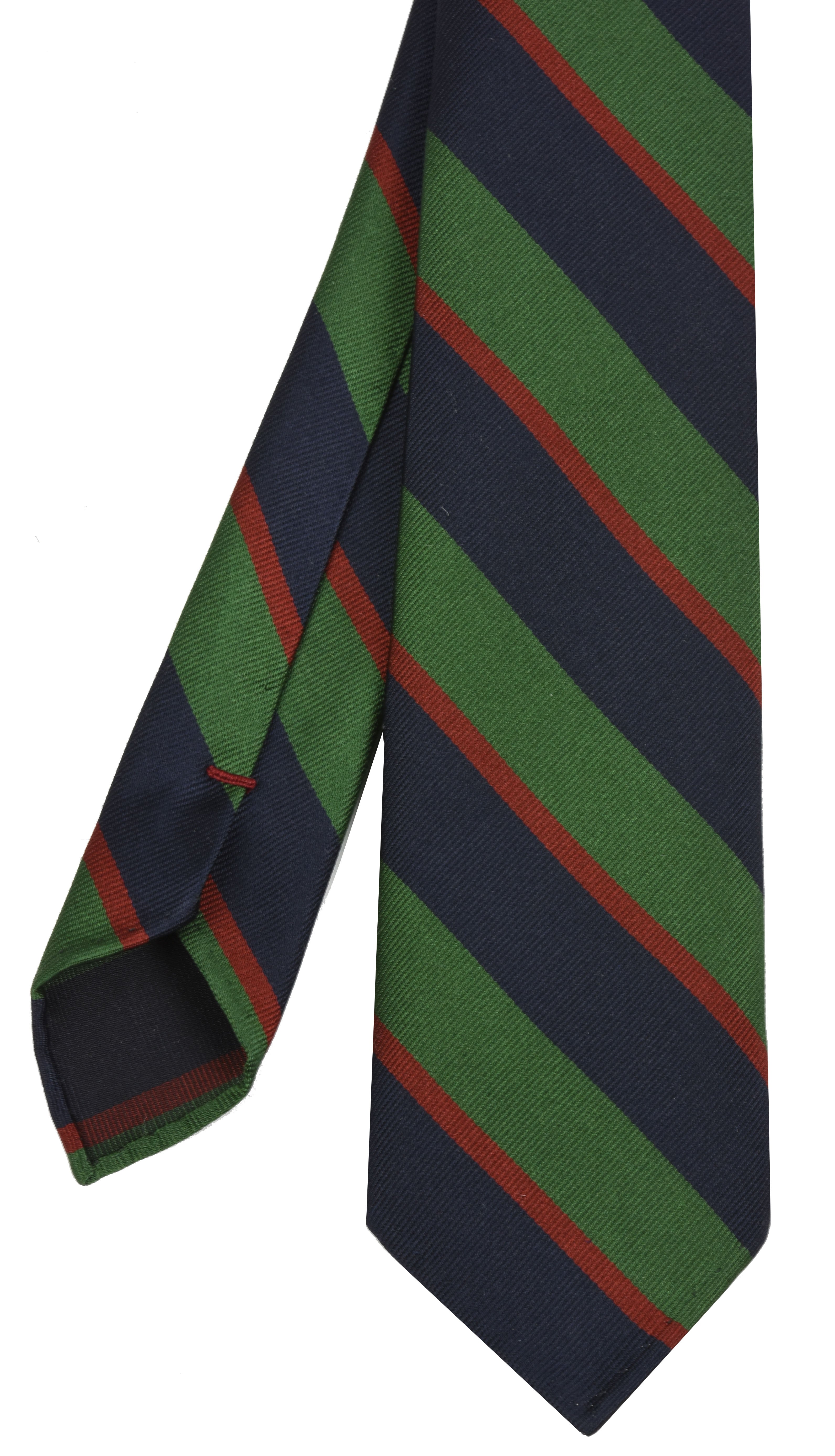{[en]:Royal Army Dental Corps Stripe Silk Tie