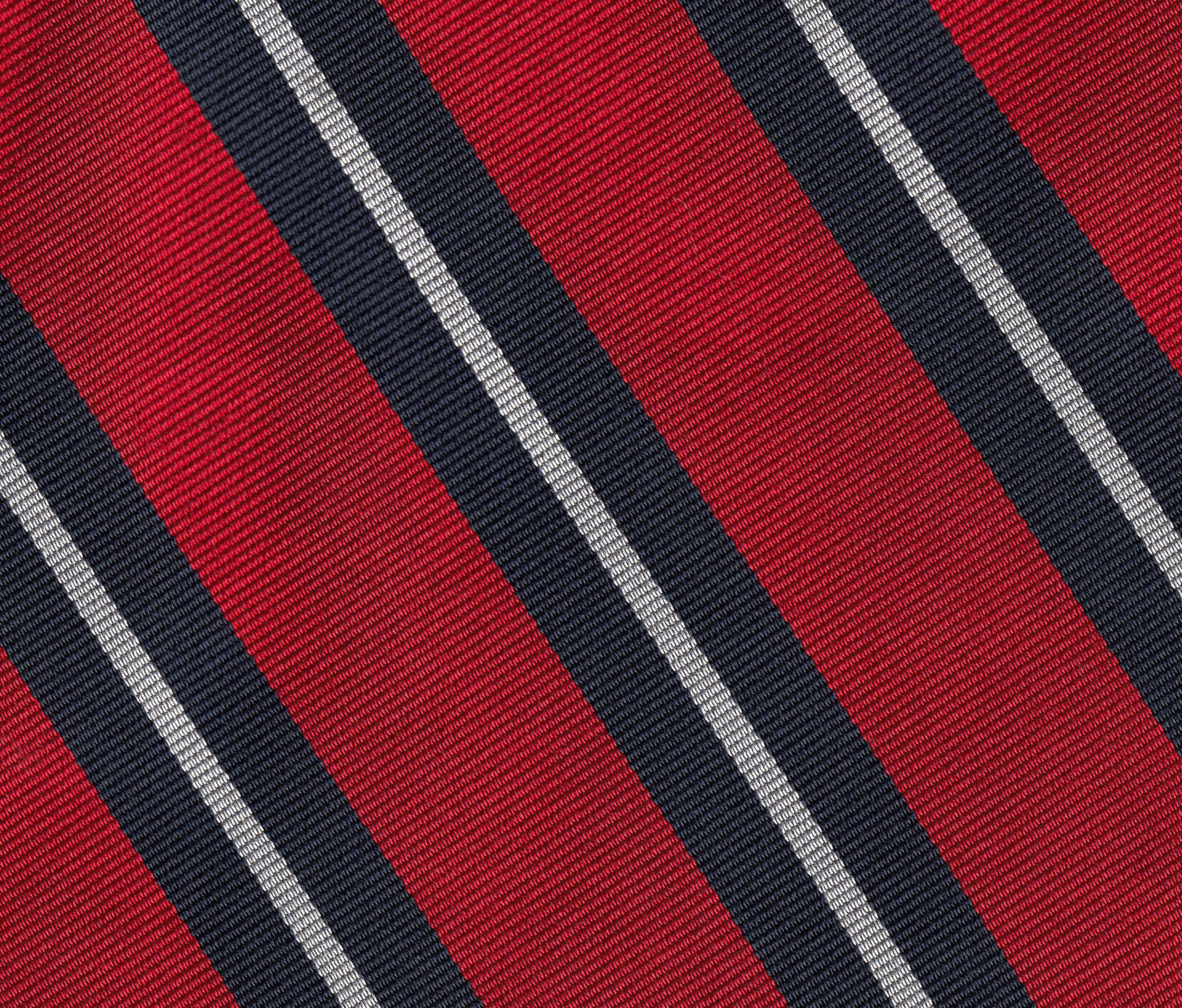 {[en]:Yorkshire Hussars Silk Pocket Square