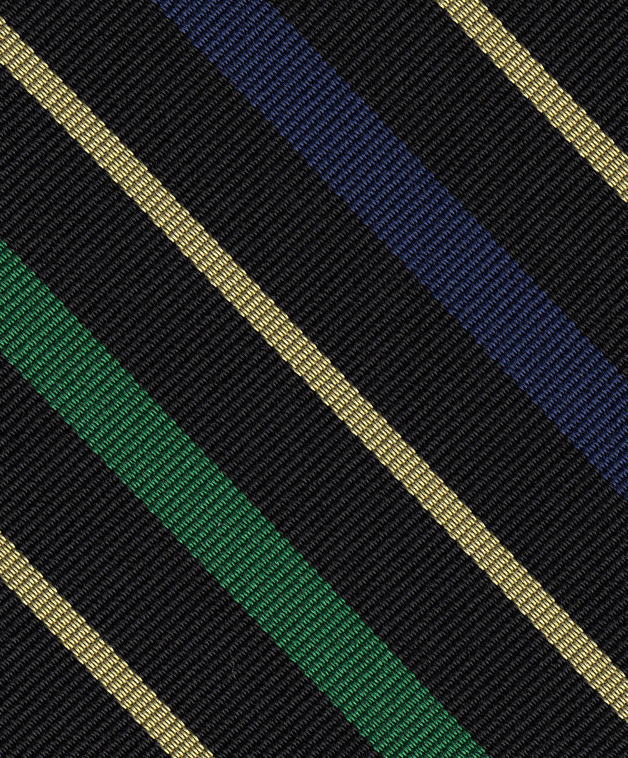 4대 고든 하이랜더 연대 실크 넥타이 RGT-72