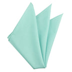 {[en]:Carlo Riva - Green & White Voile Cotton Pocket Square
