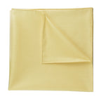 {[en]:Carlo Riva - Corn Yellow Twill Cotton Pocket Square