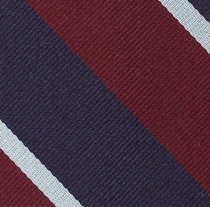 {[en]:Royal Air Force Stripe Silk Pocket Square