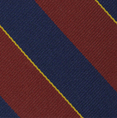{[en]:1st The Royal Dragoons Stripe Silk Pocket Square