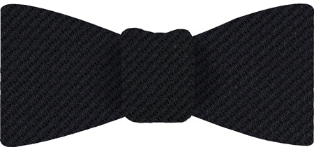 Midnight Blue Cashmere/Silk Grenadine Grossa Silk Bow Tie SCGGBT-2