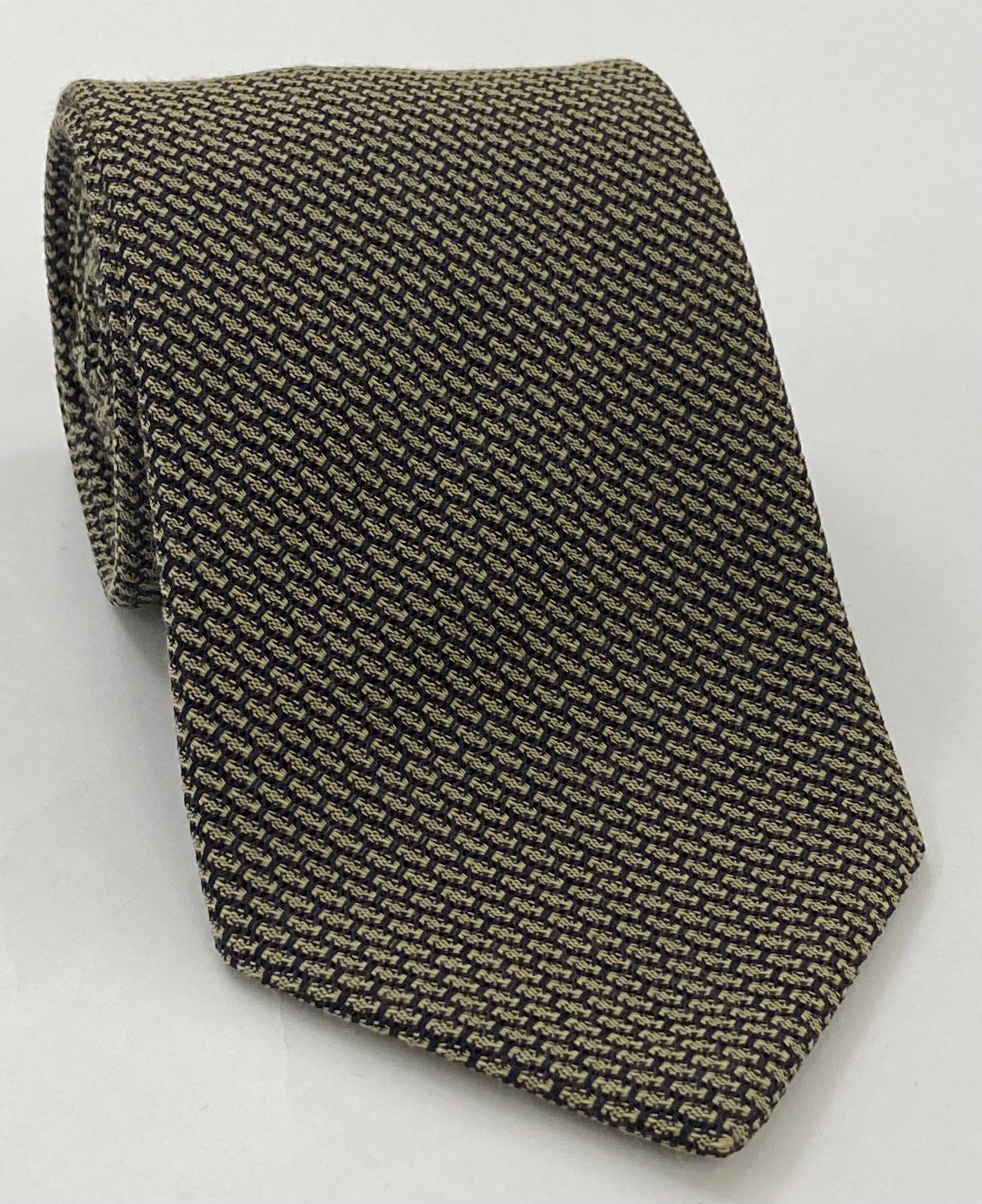 ライトキャメル＆ミッドナイトブルー カシミヤ/シルク グレナディン・グロッサ シルクタイ SCGGT-9