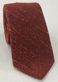 Brick Shantung Grenadine Fina Silk Tie SHFT-13