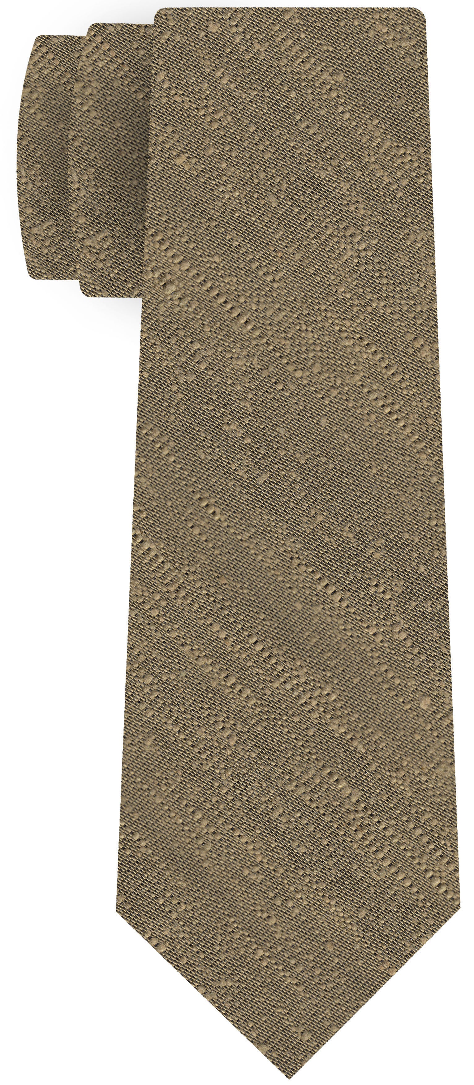 {[en]:Sand Shantung Solid Silk Tie