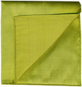 {[en]:Young Leaf Green Shot Thai Silk Pocket Square