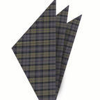 {[en]:Gordon Tartan Cotton Pocket square