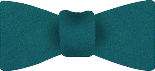 {[en]:Turquoise Shot Thai Silk Bow Tie