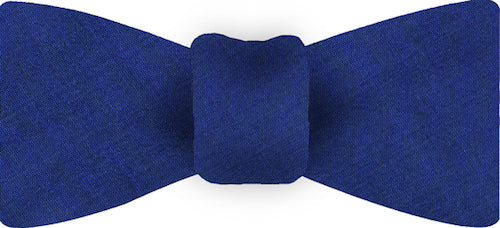 {[en]:Dark Blue Shot Thai Silk Bow Tie
