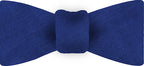 {[en]:Dark Blue Shot Thai Silk Bow Tie