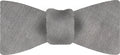 {[en]:Silver Gray Shot Thai Silk Bow Tie