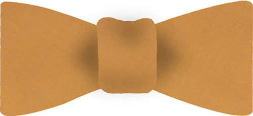 {[en]:Sandy Brown Shot Thai Silk Bow Tie