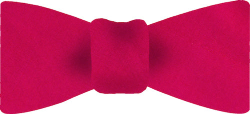 {[en]:Fuchsia Shot Thai Silk Bow Tie