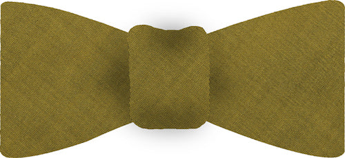 {[en]:Golden Green Shot Thai Silk Tie