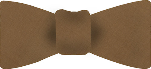 {[en]:Golden Brown Shot Thai Silk Bow Tie