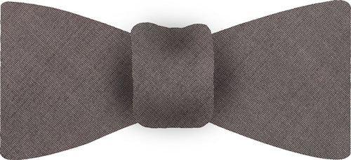 {[en]:Medium Brown Shot Thai Silk Bow Tie