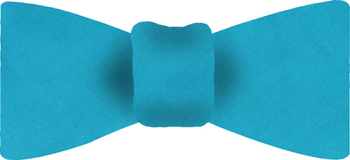 {[en]:Ocean Blue Shot Thai Silk Bow Tie