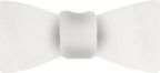 {[en]:White Shot Thai Silk Bow Tie
