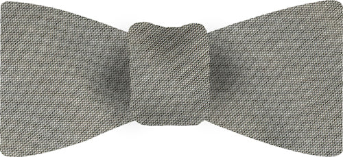 {[en]:Gray Thai Shot Silk Bow Tie