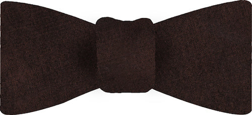 {[en]:Chocolate Thai Shot Silk Bow Tie